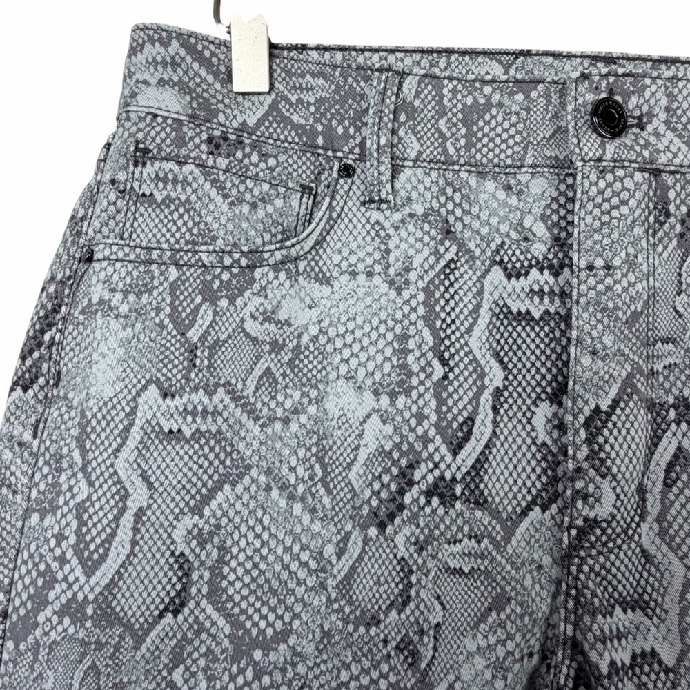 NWT The High-Rise‎ Skinny Sculpt Snakeskin Jeans Size 8 - Picture 4 of 10
